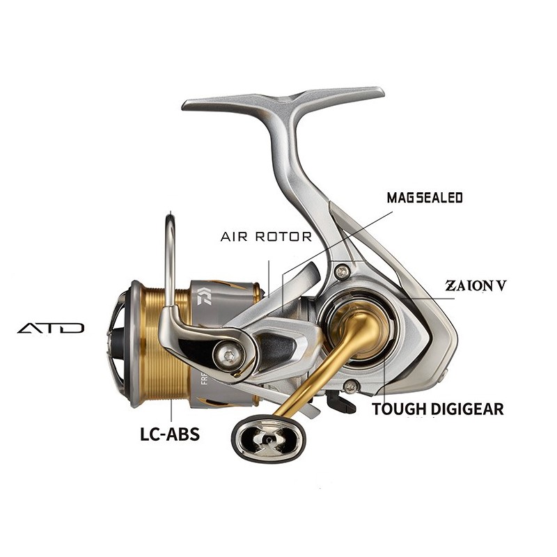 DAIWA 21 FREAMS LT 2000S 2500  - Daiwa Reel Fuego avaliação e preço